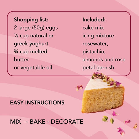 Trio of Signature Cake Mixes