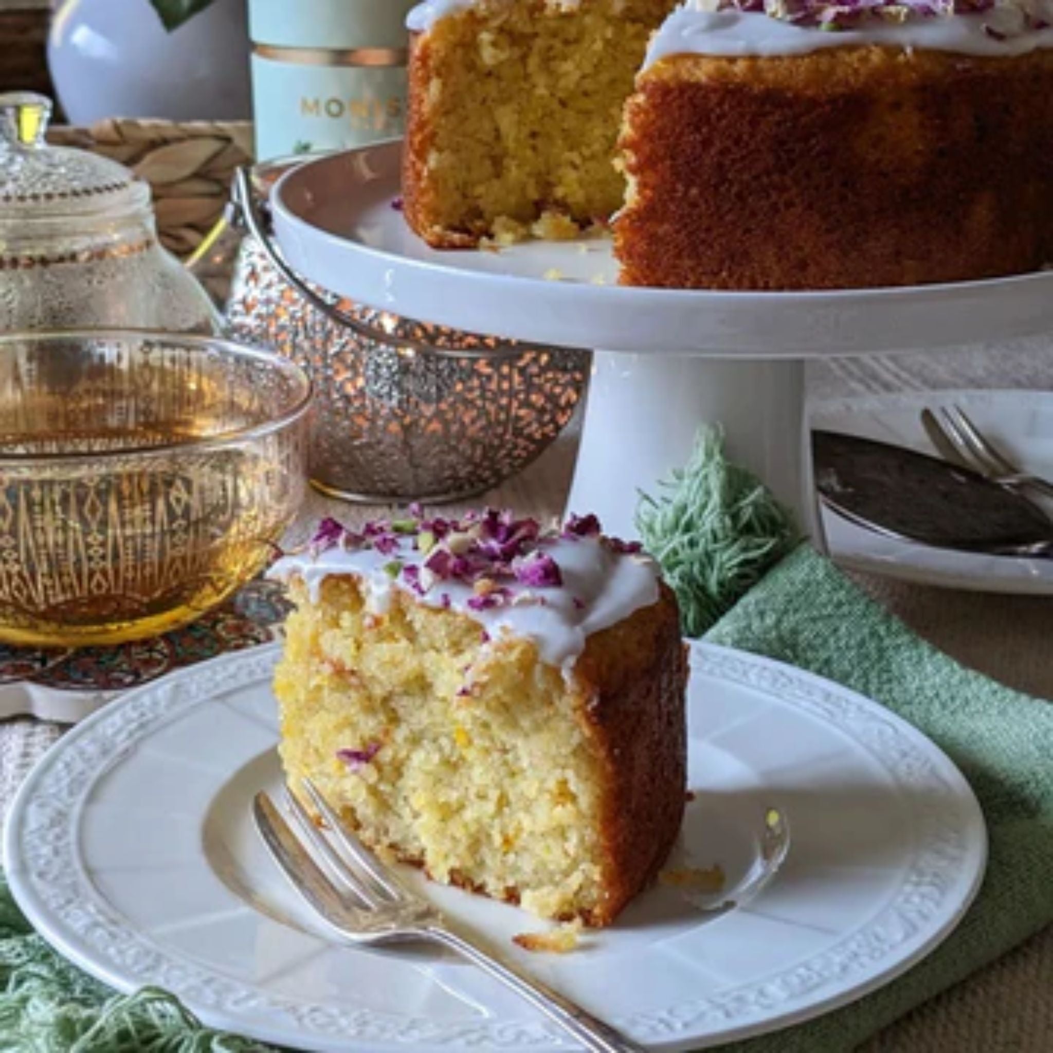 Saffron Persian Love Cake Baking Kit