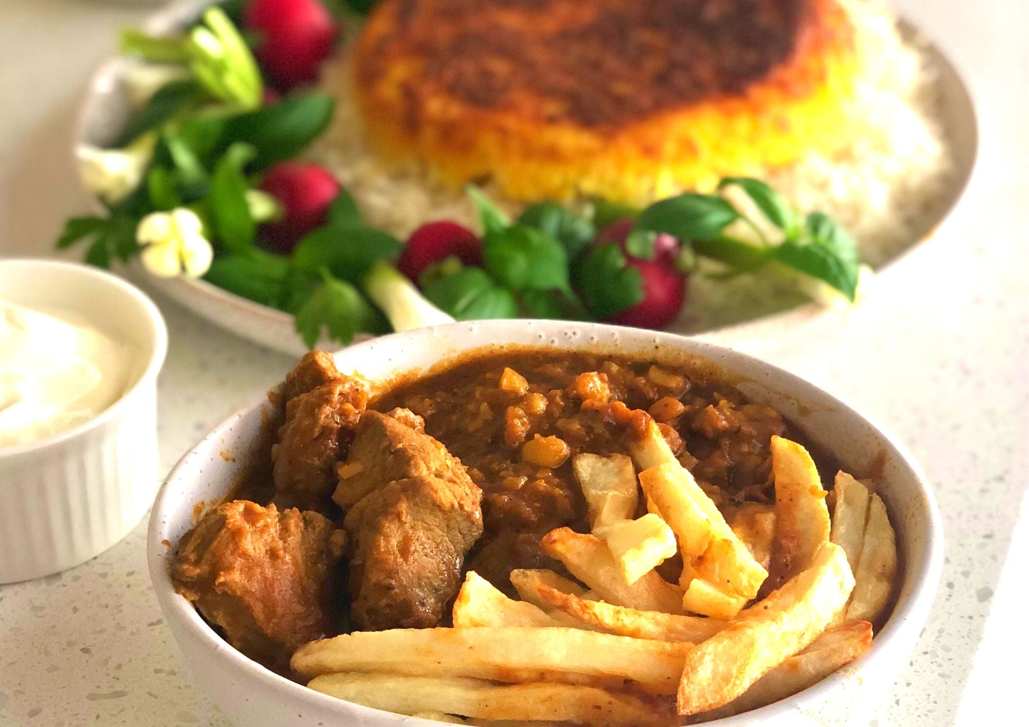 Classic Lamb Khoresh Gheymeh - Persian Yellow Split Pea Stew