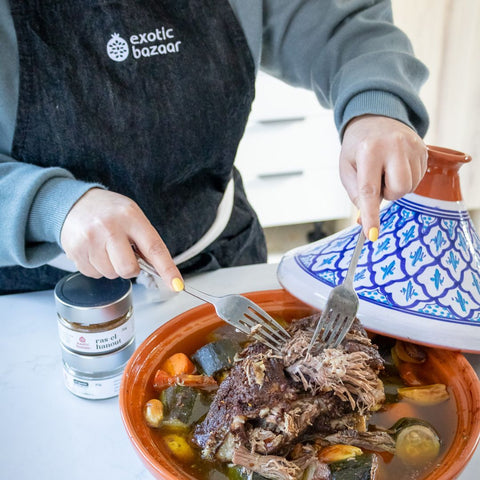 Roasted Lamb with Exotic Bazaar’s Ras-El-Hanout: A Spiced Delight