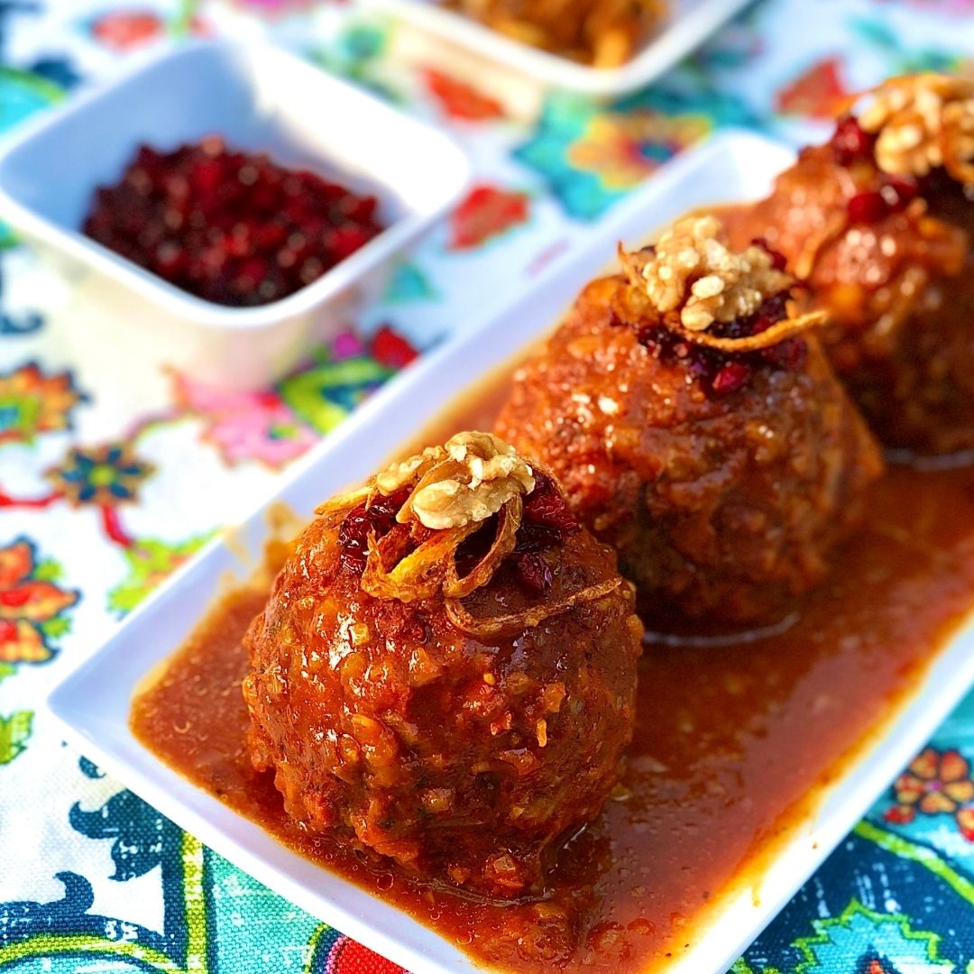 Kufteh Tabrizi - Stuffed Turkish Meatballs