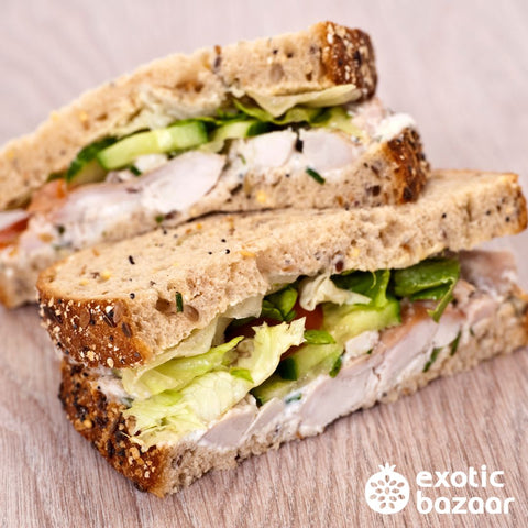 Za’atar & Mayo Chicken Sandwich with Exotic Bazaar’s Lebanese Za’atar