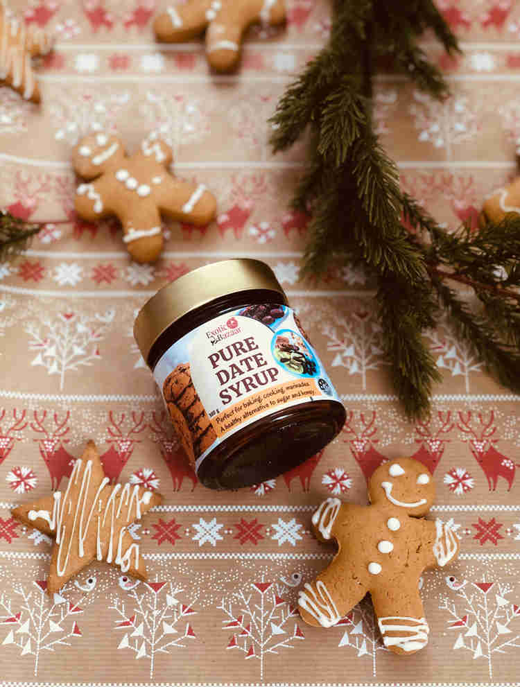 Gingerbread Man Cookies w Pure Date Syrup