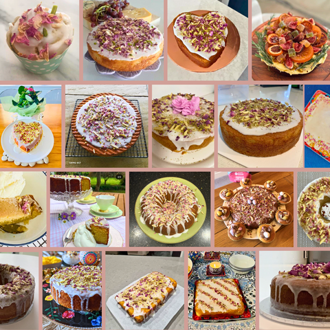 Saffron Love Cake Kit [Flourless]