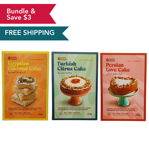 Trio of Signature Cake Mixes