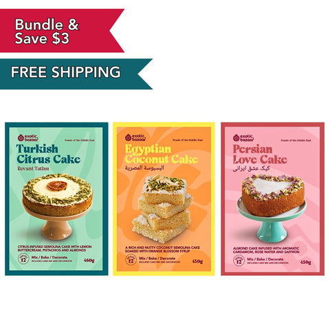 Trio of Signature Cake Mixes
