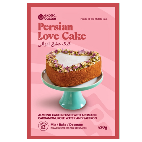 Saffron Love Cake Kit [Flourless]