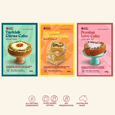 Trio of Signature Cake Mixes
