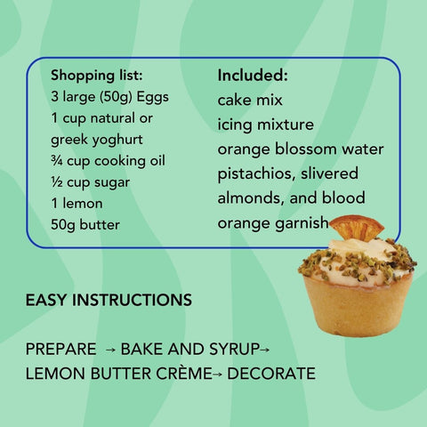 Turkish Citrus & Semolina Cake Mix - Revani