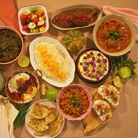 Exotic Bazaar Discovery Kit- Includes Mealbases + Persian Love Cake + Essential Spices + e-Cookbook