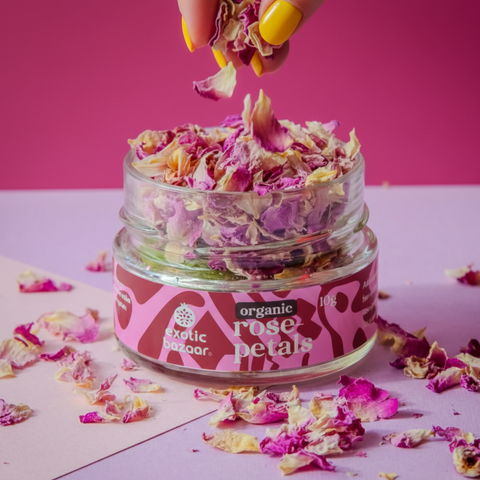 Organic Edible Rose Petals